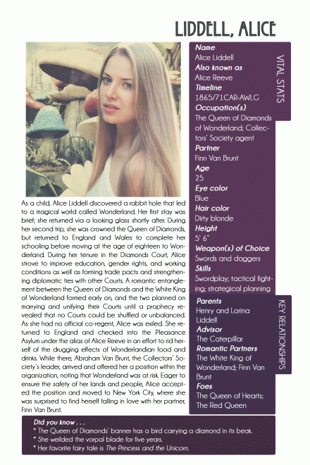 Alice Encyclopedia Page